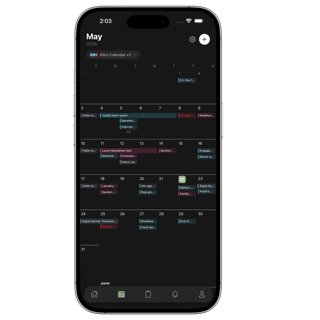 Vysibl app preview